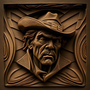 3D model Captain Beefheart American artist (STL)